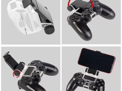 Universal Phone Clamp For Ps4 Controllers - Adjustable-1915197480459440134