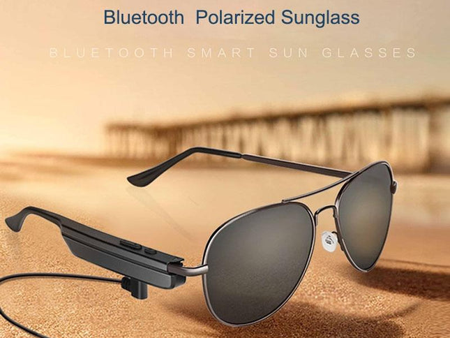 Wireless Bluetooth Sunglasses With Music Earphones And Mic-1915197528018653185