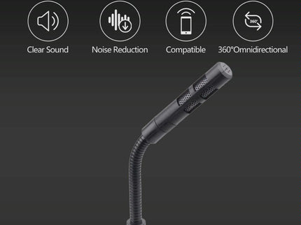 Usb Gaming Condenser Microphone For Computer - Mini Microphone With Voice Changer-1915197229199659014