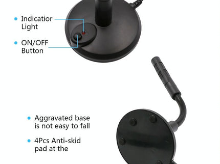Usb Gaming Condenser Microphone For Computer - Mini Microphone With Voice Changer-1915197229199659016