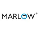 Marlow logo with a stylized dog icon on a white background