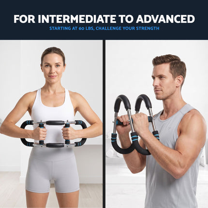 Everfit Twister Arm Exerciser 60-90lb Adjustable Chest Workout Equipment Home Gym Fitness