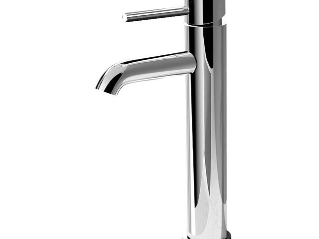 Cefito Bathroom Basin Mixer Tap Round Tall Faucet Vanity Laundry Chrome