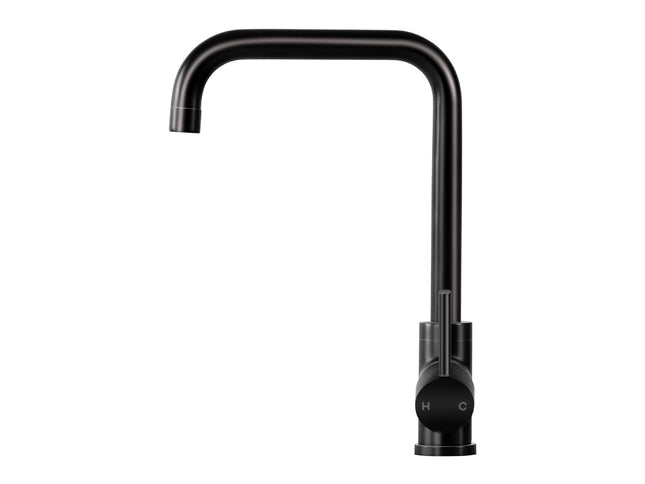 Cefito Kitchen Mixer Tap Mixer Rectangle Sink Faucet Basin Laundry Black
