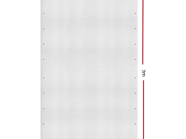Instahut Tarp Tarpaulin 4x7m Canvas Heavy Duty Camping Cover Clear