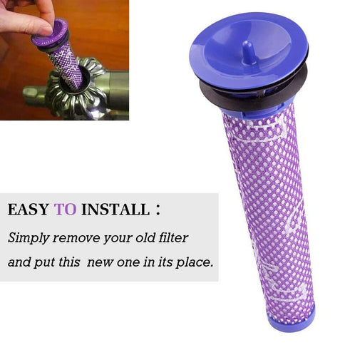 Reusable Filter For Dyson V6 V7 V8 Vacuum Cleaners-1915197224044859393