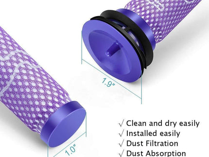 Reusable Filter For Dyson V6 V7 V8 Vacuum Cleaners-1915197224044859395