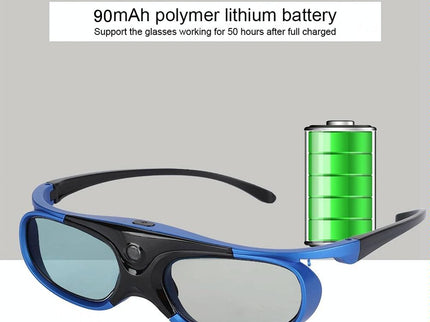 3D Glasses For Dlp Projectors - Rechargeable-1915196856284090374