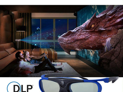 3D Glasses For Dlp Projectors - Rechargeable-1915196856284090377