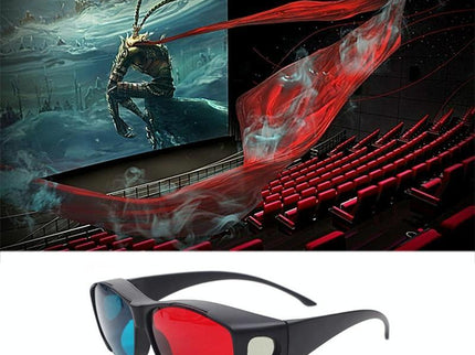 3D Gaming And Movie Anaglyph Glasses-1915198057855717381