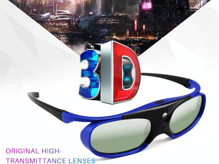 Home Theater 3D Glasses - Active Shutter For Projectors & Tvs-1915197751596027907
