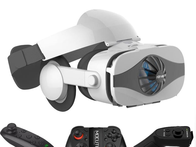 Vr Headset With Cooling Fan - Deluxe-1915197746801938433