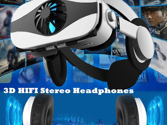 Vr Headset With Cooling Fan - Deluxe-1915197746801938434
