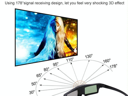 3D Active Glasses For Projectors - Universal-1922443461936680964
