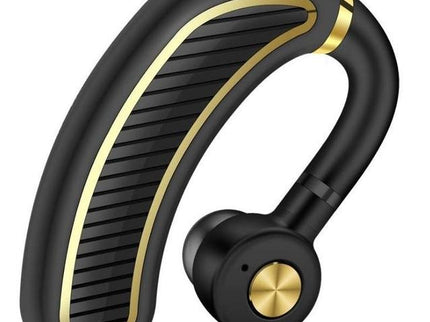 Wireless Bluetooth Earphones With Mic - 24Hrs Work Time - For Iphone / Android - Black / Gold-1915196688927166471