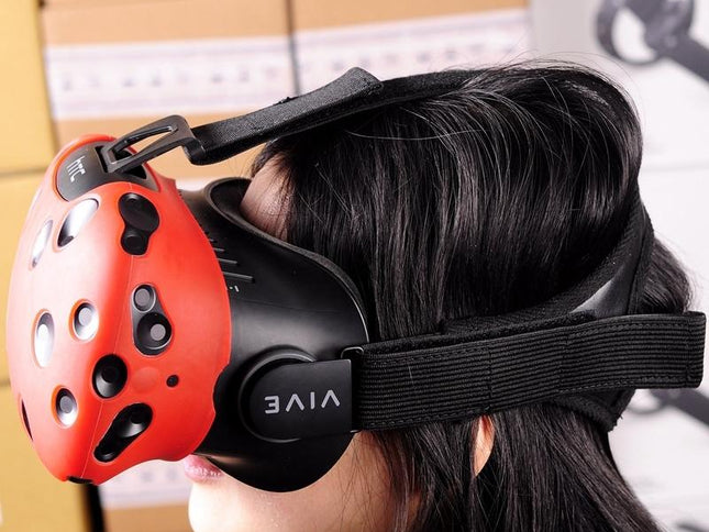 Adjustable Head Strap For Htc Vive Vr Headset - Fits All Sizes-1915197617697067010