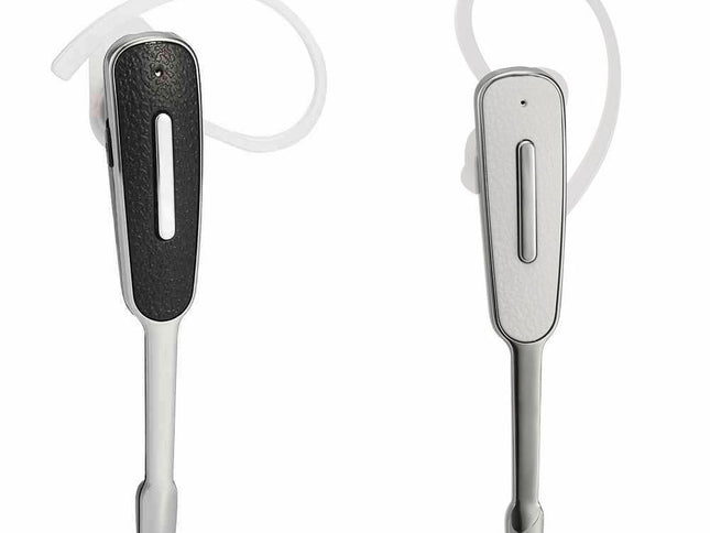 Handsfree Bluetooth Earphone With Mic For Iphone - Black / Silver-1915197144562798593