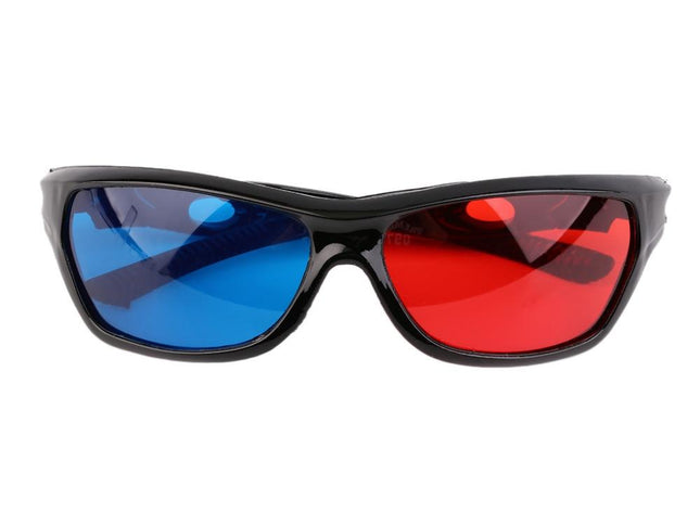 2-Pack 3D Glasses For Movies & Games - Plastic-1915197252616458242