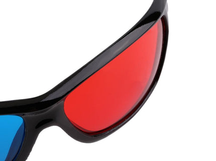 2-Pack 3D Glasses For Movies & Games - Plastic-1915197252616458243