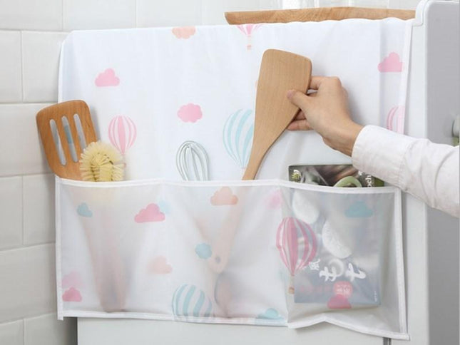 Waterproof Kitchen Storage Dust Cover For Refrigerator-1915196690059628546
