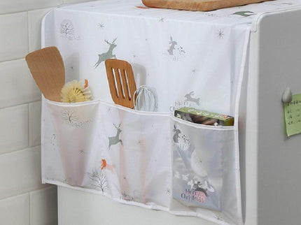 Waterproof Kitchen Storage Dust Cover For Refrigerator-1915196690059628549