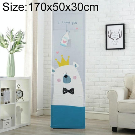Love Bear Fabric Dust Cover - 170X50X30Cm Vertical Cabinet Type All-Inclusive Ac-1915198285174411271