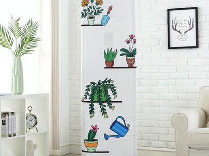 Green Plant Fabric Dust Cover For Vertical Cabinet Ac - 175X55X35Cm All-Inclusive-1915197190914052103