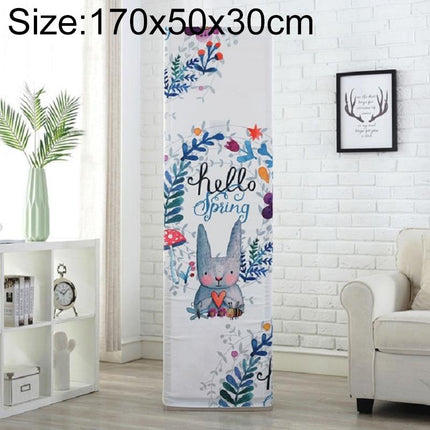 Rabbit Fabric Dust Cover For Vertical Cabinet Ac - 170X50X30Cm-1964932303155236871
