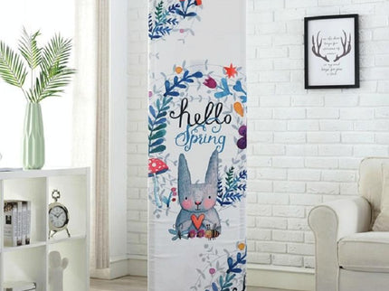 Rabbit Fabric Dust Cover For Vertical Cabinet Ac - 175X55X35Cm-1915197718419083271
