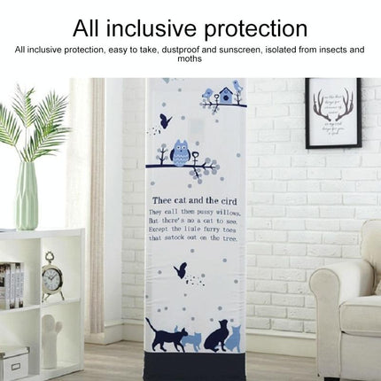 Flamingo Fabric Dust Cover For Vertical Cabinet Ac - 180X55X35Cm All-Inclusive-1964932238676201477