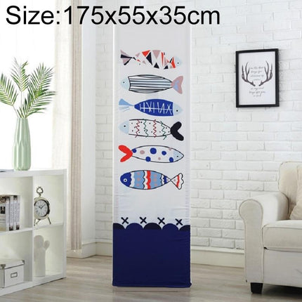 Fish Bone Fabric Dust Cover For Vertical Cabinet Ac - All-Inclusive 175X55X35Cm-1915197893535469575