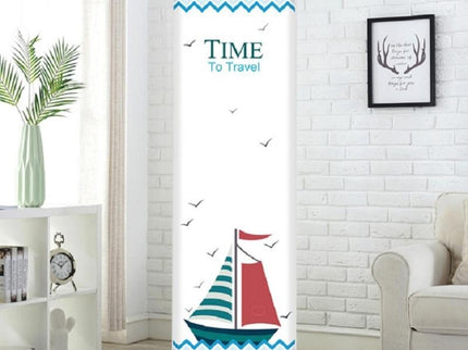 180X55X35Cm Sailboat Fabric Dust Cover For Vertical Cabinet Air Conditioning-1915197902582583303