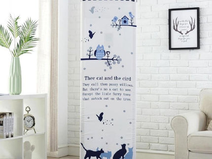 Cat And Bird Fabric Dust Cover For Vertical Cabinet Ac - 170X50X30Cm All-Inclusive-1915197072517238791