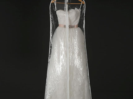 Wedding Dress Storage Bag - Transparent Coat Protective Dust Cover-1915197384246300673