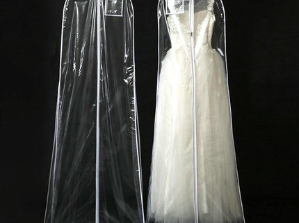 Wedding Dress Storage Bag - Transparent Coat Protective Dust Cover-1915197384246300678
