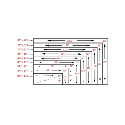 Universal Outdoor Tv Cover - 52-55 Inch Waterproof & Dustproof-1924671880028098568