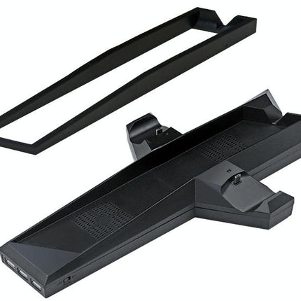 Ps4 Dual Handle Charging Base With Console Radiator - Black-1964932232233750535