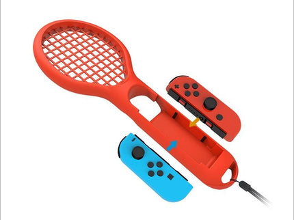Red Switch Tennis Racket With Small Handle-1915196883169579011