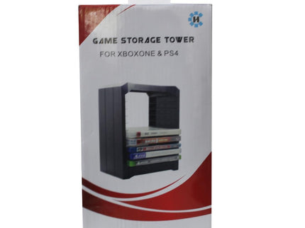 Ps4 Game Disc Storage Box - Organize Accessories & Host Panel-1915198404338782211
