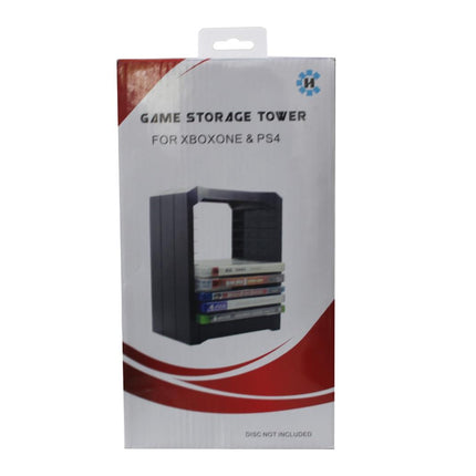 Ps4 Game Disc Storage Box - Organize Accessories & Host Panel-1915198404338782211