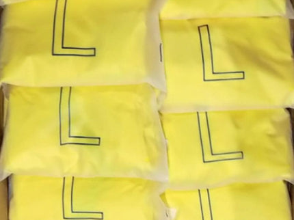 Yellow Elastic Luggage Dust Cover - Size L-1915196537718312965