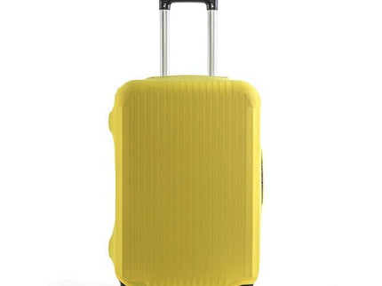 Yellow Elastic Luggage Dust Cover - Size L-1915196537718312966