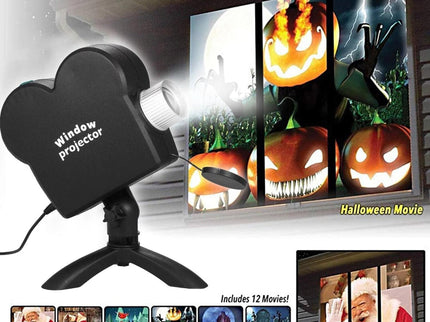 Mini Laser Projector For Festive Home Theater-1915197843904270339