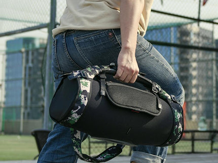 Jbl Boombox Bluetooth Speaker Storage Bag With Single-Shoulder Strap And Phone Pocket - Camouflage-1915196826592612356