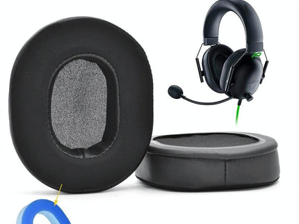 2-Pack Ear Pads For Razer Blackshark V2 X - Ice Sense Sponge Covers-1915198138814173189