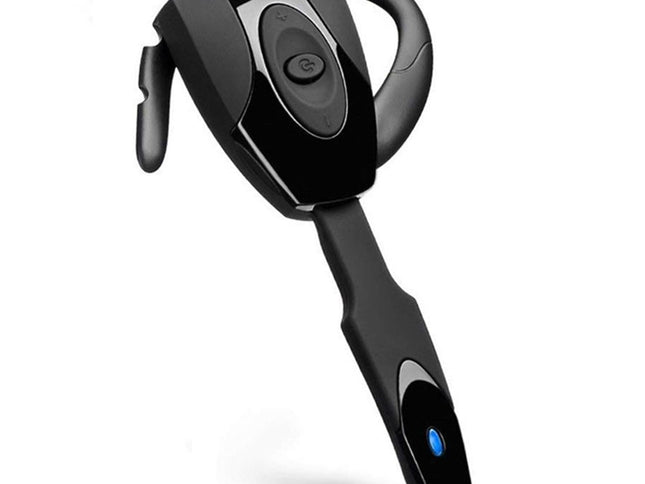 Business Bluetooth 5.0 Earphone With Hanging Ear Design - Black-1915196850407870465