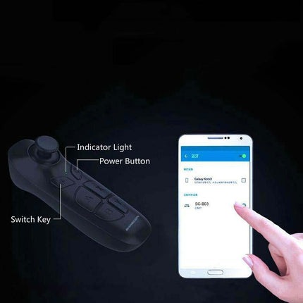 Android Mobile Phone Vr Glasses With Bluetooth Remote Control-1915196896608129031