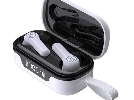 Anc Business Sports Tws Bluetooth Earphones With Charging Box - White-1915196691116593153