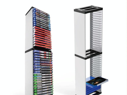 36-Cd Double-Layer Rack For Ps5 Console Games-1915197538160480260