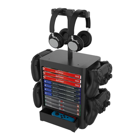 Ps5 / Xsx Game Disc & Headphone Storage Rack-1964932257248579584